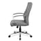 Officesource Boxero Collection Executive High Back with Chrome Frame 1401VGR - alternate 5